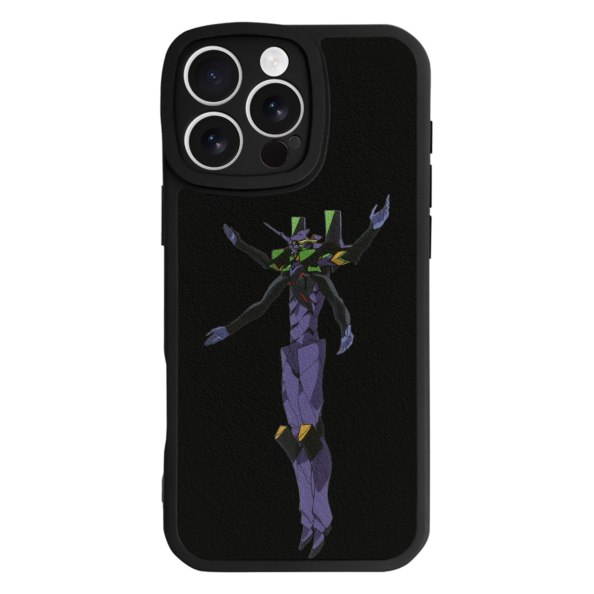 （画像用） EVA 新世紀エヴァンゲリオン 【iPhone 16シリーズ対応】シリコンスマホケース（レザー調） 材質：シリコン